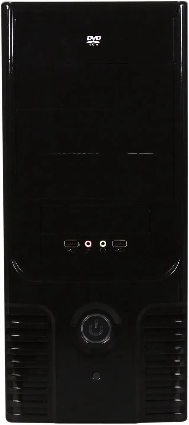 Alt view image 2 of 9 - LOGISYS Computer CS305BK Black Steel ATX Mid Tower Enhanced SOHO Computer Case 480W Power Supply