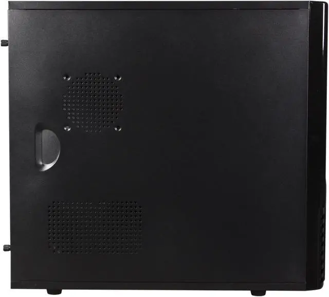 Alt view image 4 of 9 - LOGISYS Computer CS305BK Black Steel ATX Mid Tower Enhanced SOHO Computer Case 480W Power Supply