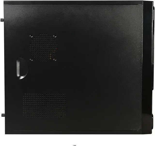 Alt view image 4 of 9 - LOGISYS Computer CS301BK Black Solid 6.0mm SECC metal ATX Mid Tower Computer Case 480W Power Supply