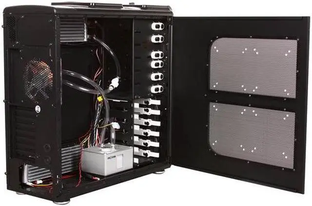 Alt view image 5 of 9 - LOGISYS Computer CS8009BK Black  ATX Full Tower Extreme Automobile Technology Water Cooling Serve / Gaming Case