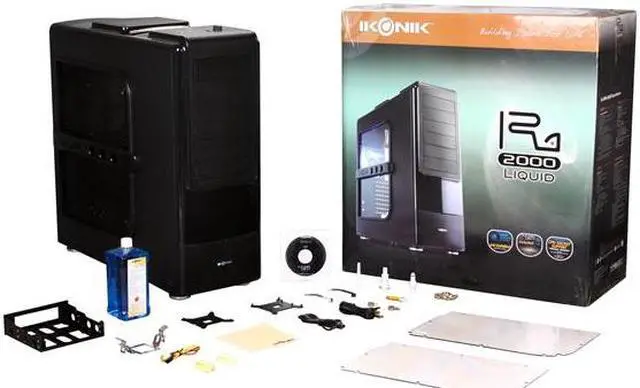 Alt view image 9 of 9 - LOGISYS Computer CS8009BK Black  ATX Full Tower Extreme Automobile Technology Water Cooling Serve / Gaming Case