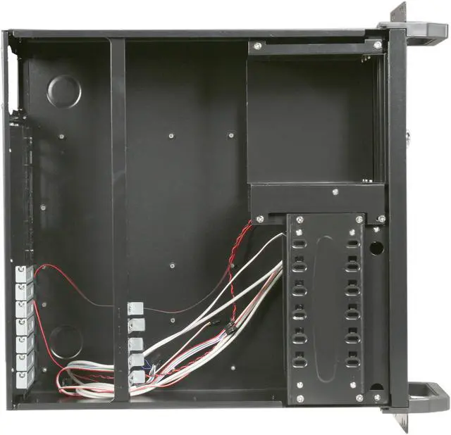 Alt view image 6 of 7 - Logisys CS4801BK Black 4U Rackmount Server Case 3 External 5.25" Drive Bays