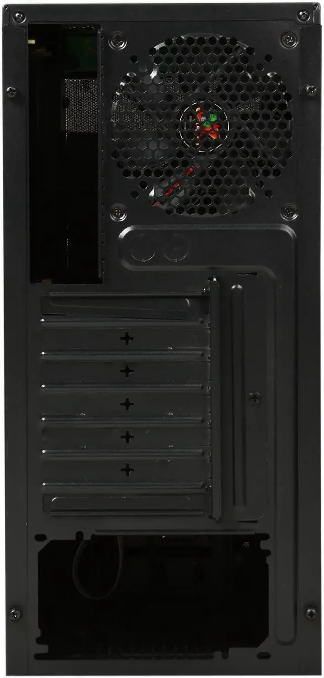 Alt view image 9 of 10 - LOGISYS Computer CS1202BK Black ABS + Mesh bezel , SECC 0.6mm ATX Mid Tower Computer Case