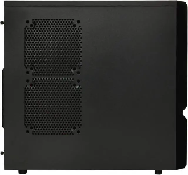 Alt view image 4 of 10 - LOGISYS Computer CS2008XBK Black ABS + Mesh bezel, SECC 0.6mm ATX Mid Tower Computer Case