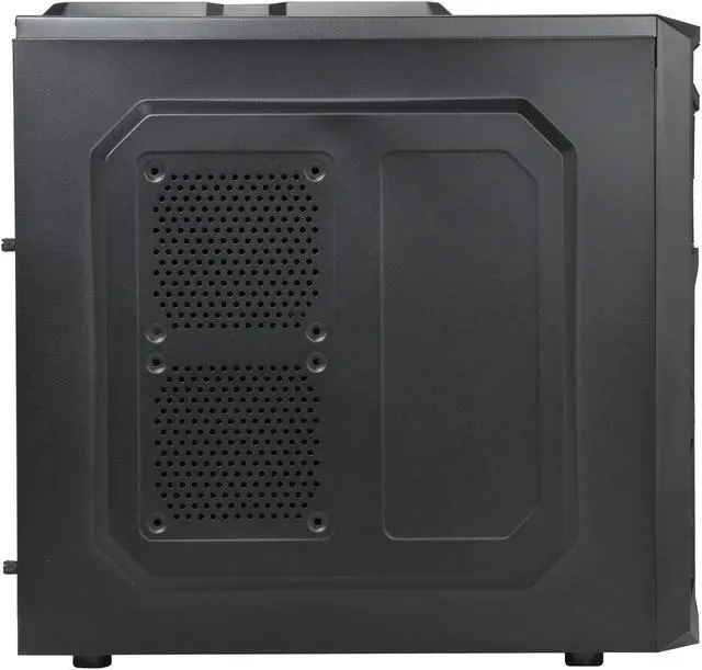 Alt view image 4 of 9 - LOGISYS Computer CS369BK ATX Mid Tower Computer Case with 480W Power Pupply