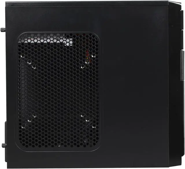 Alt view image 4 of 9 - LOGISYS Computer CS136BK Micro ATX Computer Case with 480W Power Supply