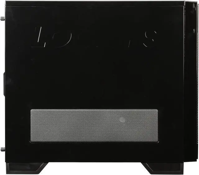 Alt view image 4 of 9 - LOGISYS Computer CS706BK Black SECC mATX Mid Tower/Micro ATX Mid Tower Computer Case 480W Power Supply