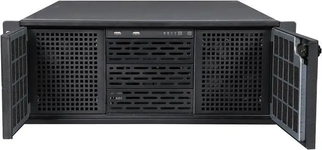 Alt view image 2 of 7 - Logisys CS6501H 1.2MM Steel 4U Rackmount Server Case
