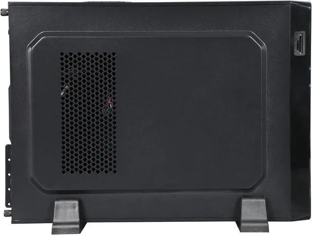 Alt view image 4 of 9 - LOGISYS Computer CS6802BK Black SGCC Micro ATX Slim Case Computer Case 350W Power Supply