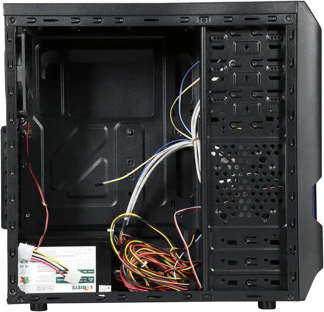 Alt view image 6 of 9 - LOGISYS Computer CS370BK Black Computer Case 480W Power Supply