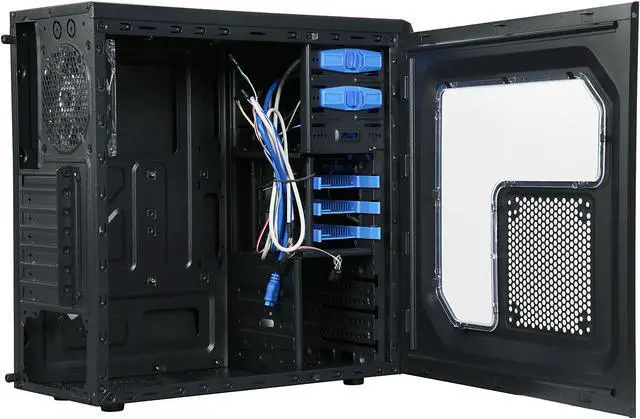 Alt view image 5 of 9 - LOGISYS Computer CS380BL ATX Mid Tower Computer Case
