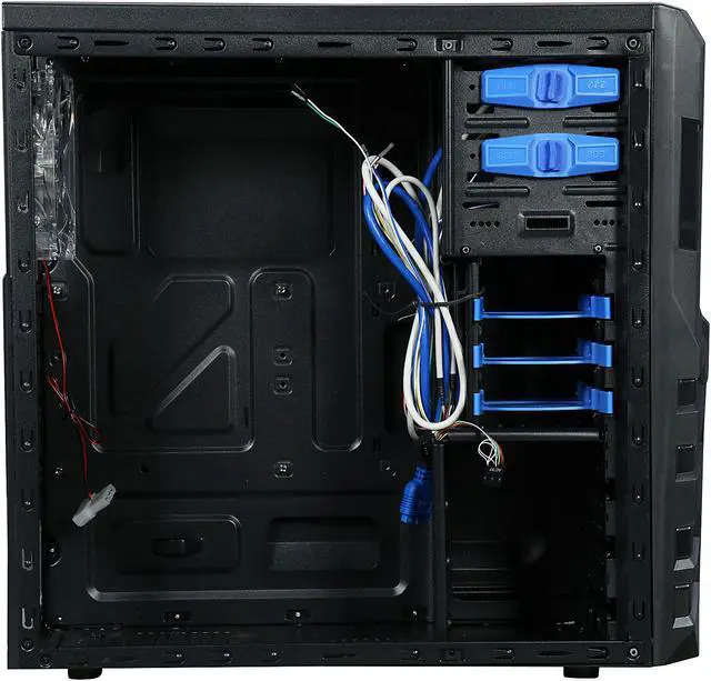 Alt view image 6 of 9 - LOGISYS Computer CS380BL ATX Mid Tower Computer Case