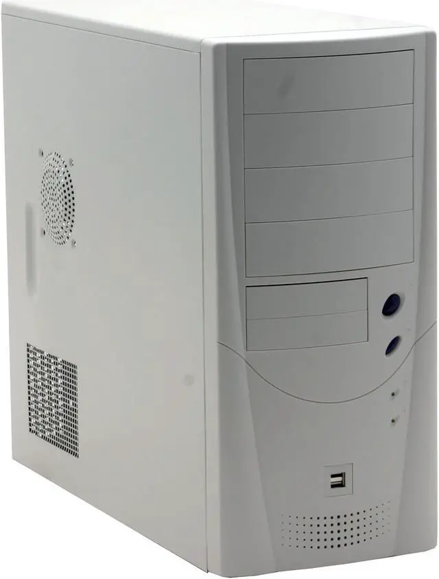 Main image of MAXTOP Hivemind CSX-917K Beige Steel ATX Mid Tower Computer Case 350W Power Supply