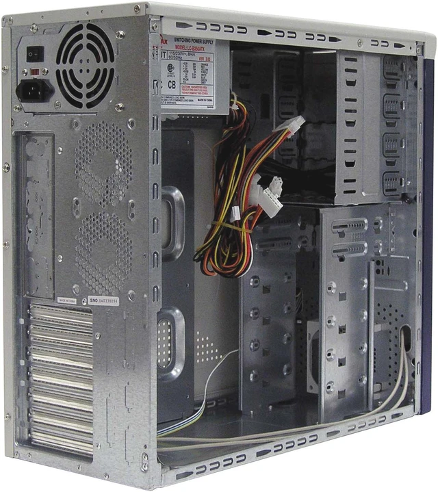 MAXTOP Signature CSX-147K-GF-USB Beige/ Blue Computer Case - Newegg.ca