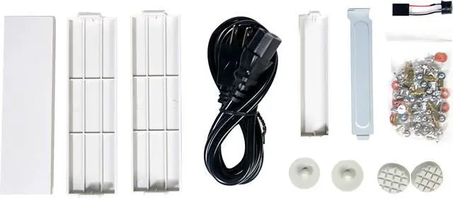 Alt view image 8 of 8 - MAXTOP Sentinel CSX-770KLS 2-Tone Steel ATX Mid Tower Computer Case 350W Power Supply