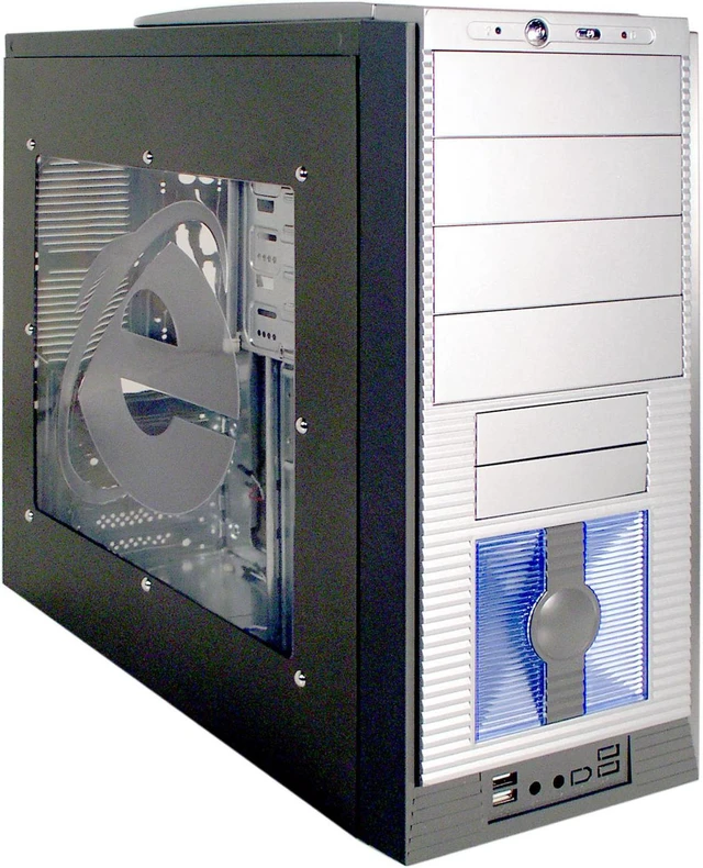 MAXTOP CSX-8672G gray/silver Computer Case - Newegg.com