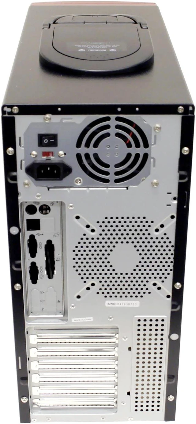 MAXTOP Hunter CSX-501 RD Black/Red Computer Case - Newegg.com
