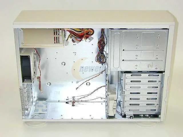 Alt view image 2 of 4 - SUPERMICRO SC742i-420 Beige 4U Rackmount Rackmount Case 420W Redundant Cooling AC power supply w/ PFC 3 External 5.25" Drive Bays