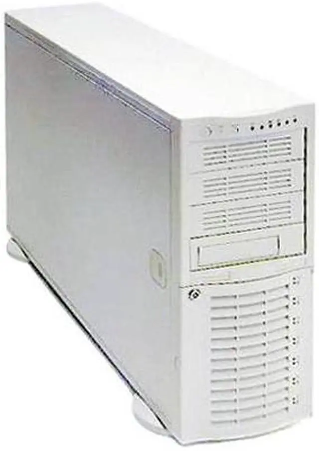 Main image of SUPERMICRO SC742i-420 Beige 4U Rackmount Rackmount Case 420W Redundant Cooling AC power supply w/ PFC 3 External 5.25" Drive Bays