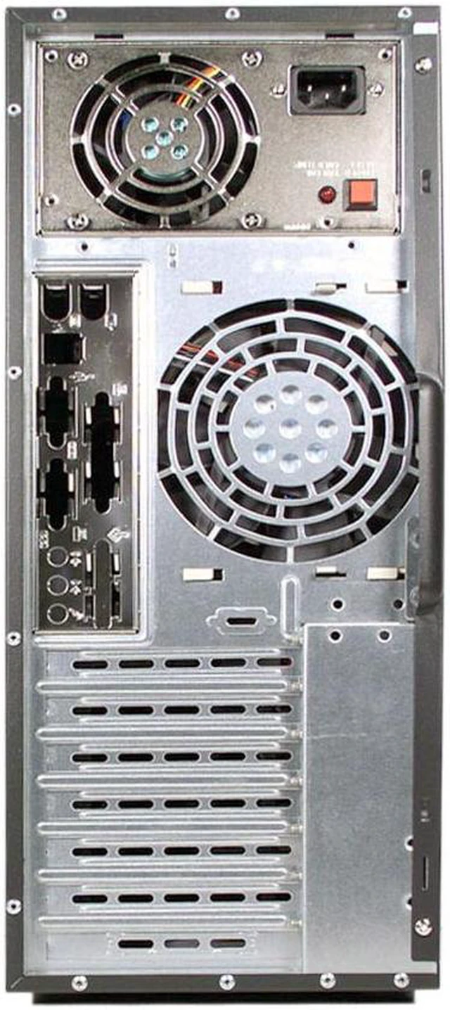 Open Box: SUPERMICRO SC733I-450B Black Pedestal Mid-Tower & Workstation ...