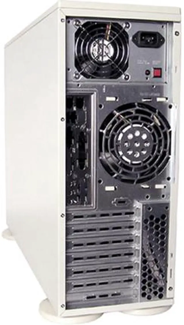 Alt view image 3 of 4 - SUPERMICRO SC742T-550 Beige 4U Chassis 550W 3x 5.25" Peripheral Drive Bay 1x 5.25" Bay For Floppy Drive External 5.25" Drive Bays
