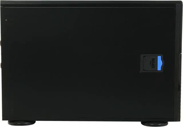 Alt view image 6 of 14 - SUPERMICRO CSE-743T-650B Black 4U Case 650W 2x 5.25" Peripheral Drive Bay 1x 5.25" Bay For Floppy Drive External 5.25" Drive Bays