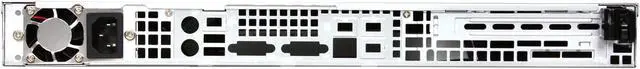 Alt view image 4 of 7 - SUPERMICRO CSE-512L-260B Black 1U Rackmount 14" Mini Server Case Thermal control 260W AC power supply with PFC