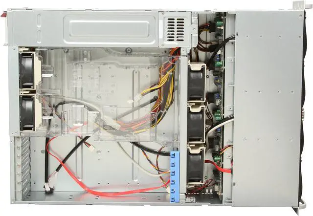 Alt view image 6 of 7 - SUPERMICRO SuperChassis CSE-836TQ-R800B Black 3U Rackmount Server Case 800W Redundant