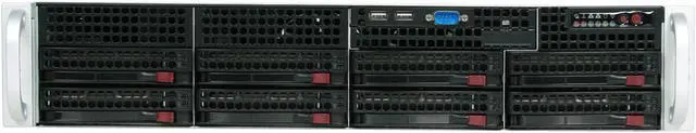 Alt view image 3 of 16 - SUPERMICRO CSE-825TQ-560LPB Black 2U Rackmount Server Case 560W Power Supply w/ PFC