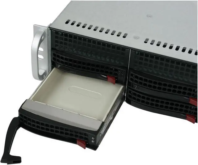 Alt view image 6 of 16 - SUPERMICRO CSE-825TQ-560LPB Black 2U Rackmount Server Case 560W Power Supply w/ PFC