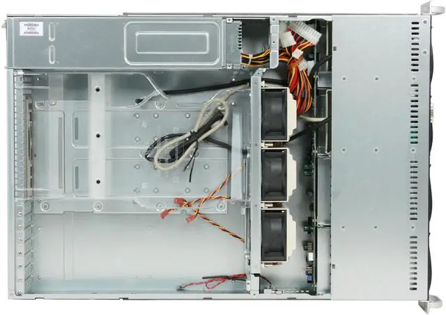 Alt view image 10 of 16 - SUPERMICRO CSE-825TQ-560LPB Black 2U Rackmount Server Case 560W Power Supply w/ PFC