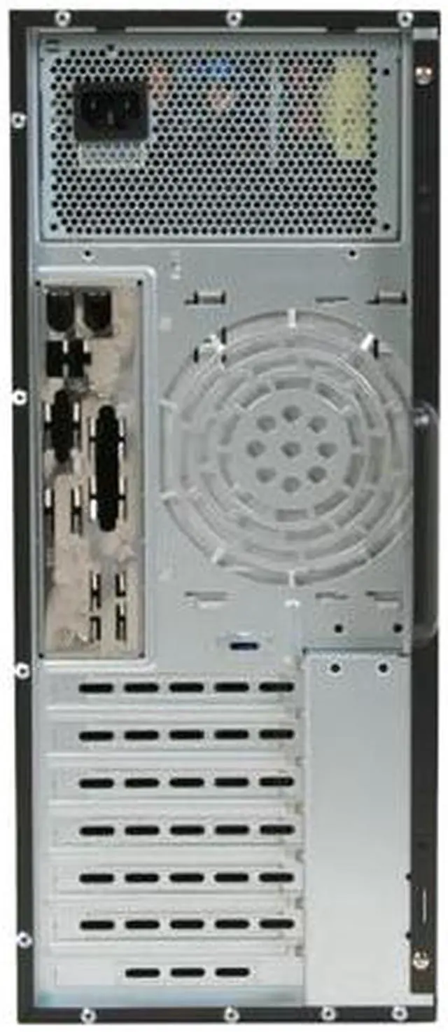 Alt view image 12 of 17 - SUPERMICRO SuperChassis CSE-733TQ-465B Black Mid-Tower Server Case 465W 2 External 5.25" Drive Bays