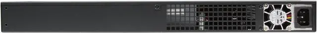 Alt view image 4 of 7 - SUPERMICRO CSE-503-200B Black 1U Rackmount Server Case 200W