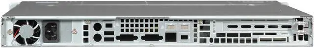Alt view image 4 of 7 - SUPERMICRO SuperChassis CSE-813MTQ-520CB Black 1U Rackmount Server Case 520W