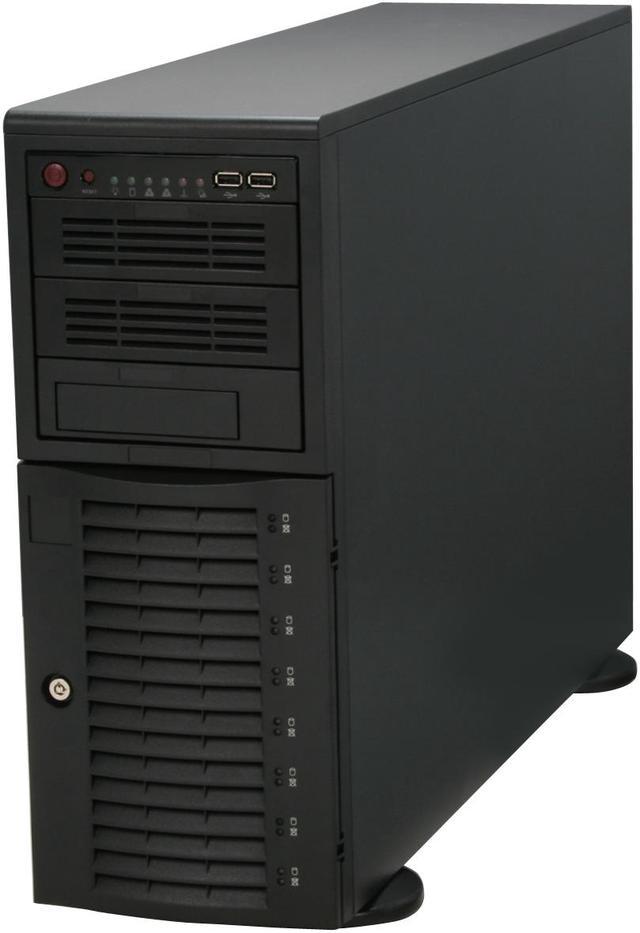 SUPERMICRO CSE-743TQ-865B-SQ Black Pedestal Server Case 865W 2 External  5.25