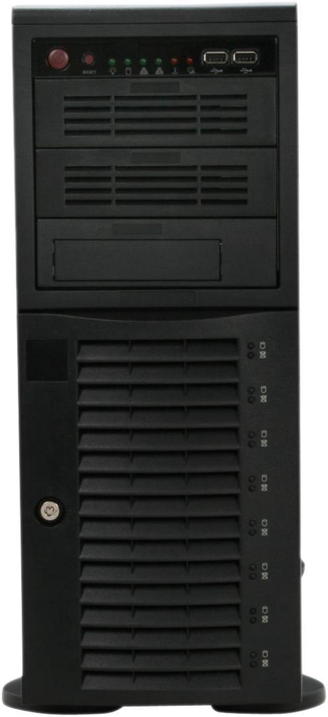 SUPERMICRO CSE-743TQ-865B-SQ Black Pedestal Server Case 865W 2 External  5.25