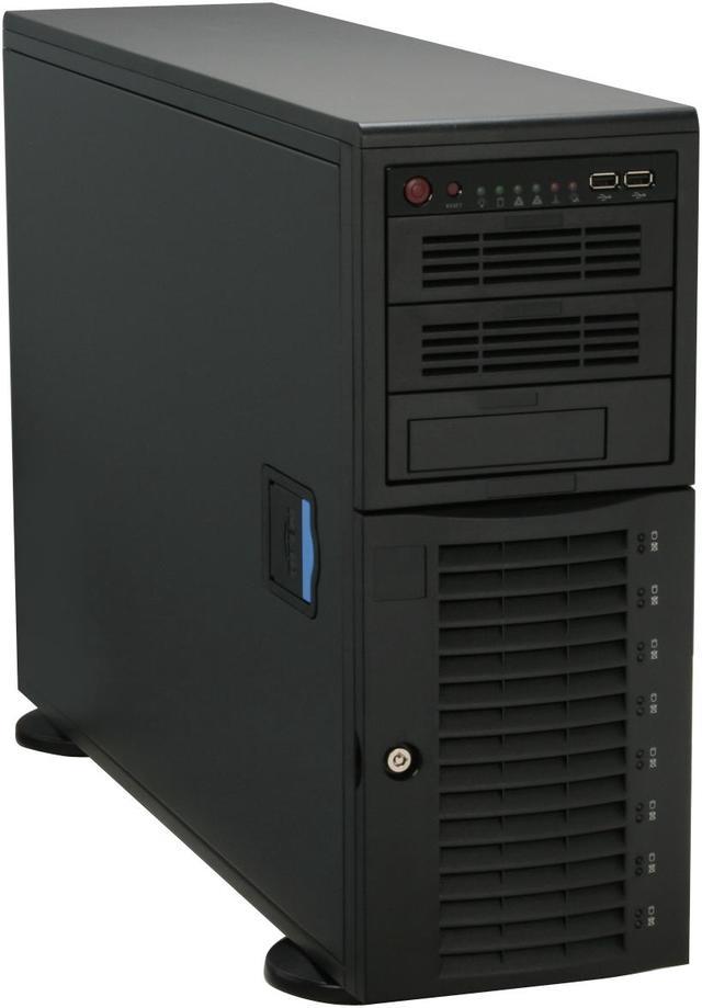 SUPERMICRO CSE-743TQ-865B-SQ Black Pedestal Server Case 865W 2 External  5.25