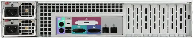 Alt view image 6 of 12 - SUPERMICRO CSE-213A-R900LPB Black 2U Rackmount Server Case 900W (1 + 1) Redundant AC to DC power supply w/ PFC 1 External 5.25" Drive Bays