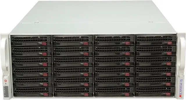 Alt view image 2 of 7 - SUPERMICRO SuperChassis CSE-846TQ-R900B Black 4U Rackmount Server Case 900W Redundant