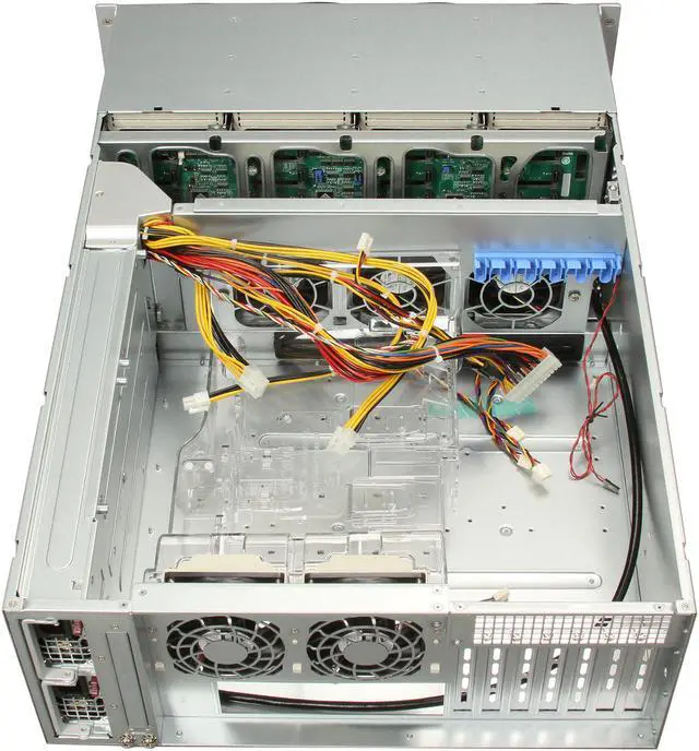 Alt view image 5 of 7 - SUPERMICRO SuperChassis CSE-846TQ-R900B Black 4U Rackmount Server Case 900W Redundant