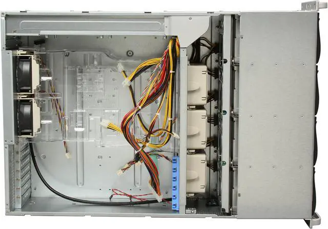 Alt view image 6 of 7 - SUPERMICRO SuperChassis CSE-846TQ-R900B Black 4U Rackmount Server Case 900W Redundant