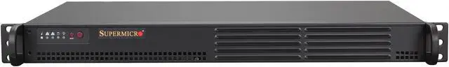 Alt view image 2 of 7 - SUPERMICRO CSE-502L-200B Black 1U Rackmount Mini Server Chassis 200W