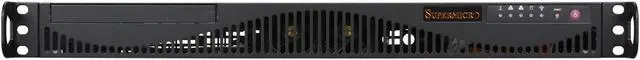 Alt view image 2 of 7 - SUPERMICRO SuperChassis CSE-512F-350B Black 1U Rackmount Server Chassis 350W