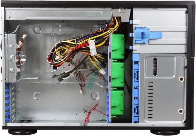 Alt view image 6 of 9 - SUPERMICRO SuperChassis CSE-745TQ-R800B Black 4U Rackmount Server Chassis 800W Redundant