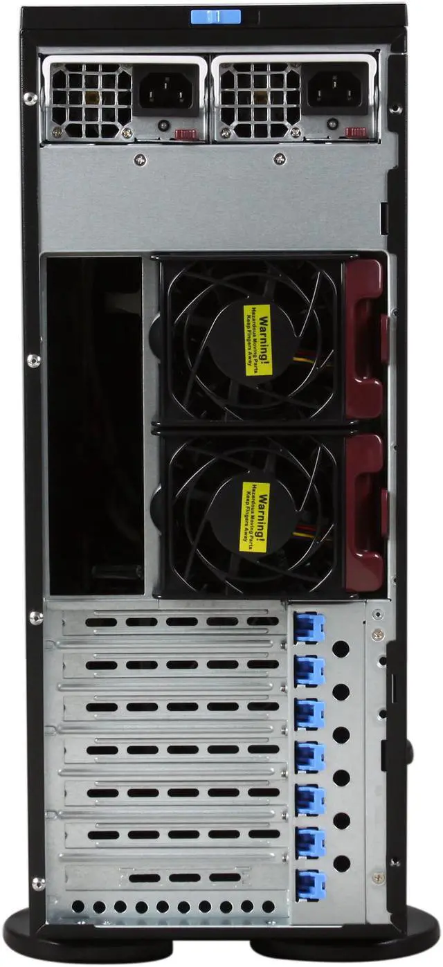 Alt view image 8 of 9 - SUPERMICRO SuperChassis CSE-745TQ-R800B Black 4U Rackmount Server Chassis 800W Redundant