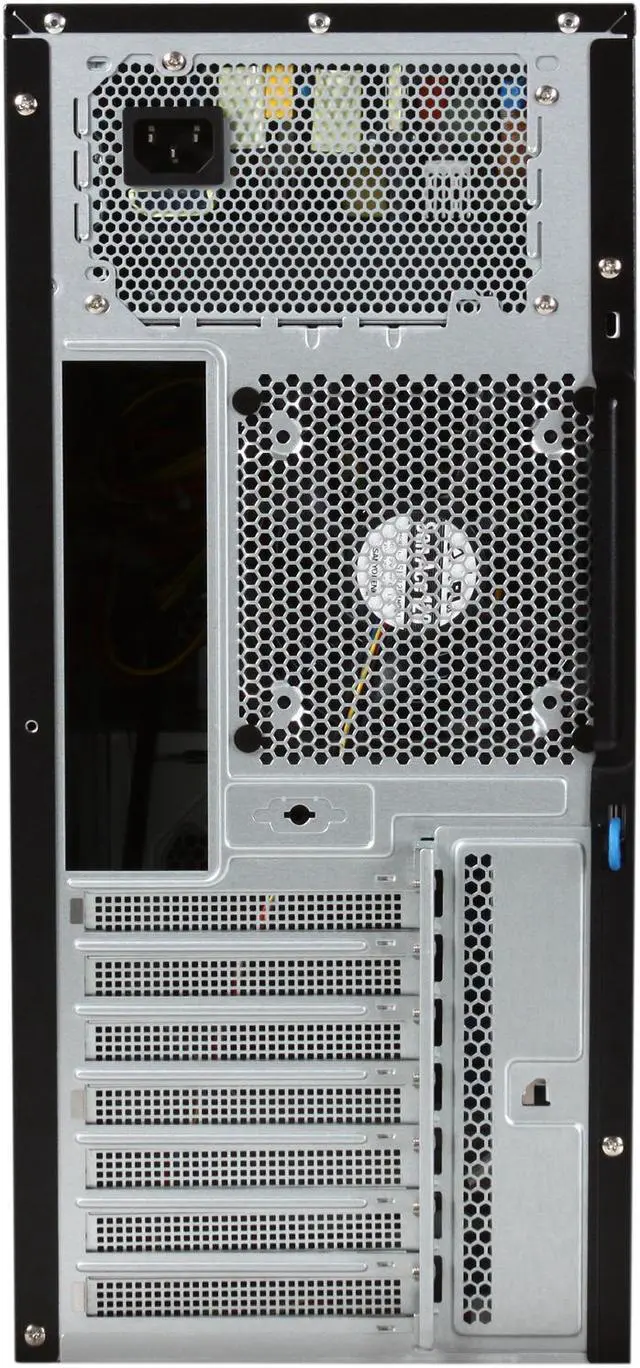 Alt view image 8 of 9 - SUPERMICRO CSE-732i-500B Black Mini-Tower Server Chassis