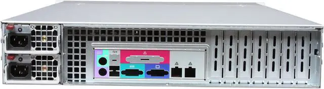 Alt view image 4 of 8 - SUPERMICRO CSE-216E16-R1200LPB Black 2U Rackmount Server Case 1200W Redundant w/ 80 PLUS Gold Certified