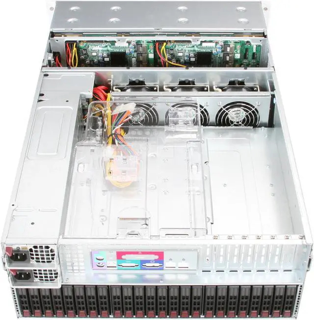Alt view image 5 of 7 - SUPERMICRO SuperChassis CSE-417E26-R1400LPB Black 4U Rackmount Server Case 1400W Redundant