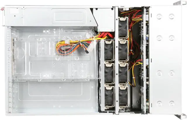 Alt view image 6 of 7 - SUPERMICRO SuperChassis CSE-417E26-R1400LPB Black 4U Rackmount Server Case 1400W Redundant