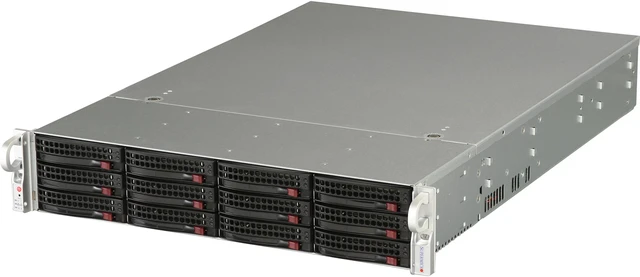 Sc826 SUPERMICRO CSE-826E16-R1200LPB Black 2U Rackmount Server Case - Newegg.com